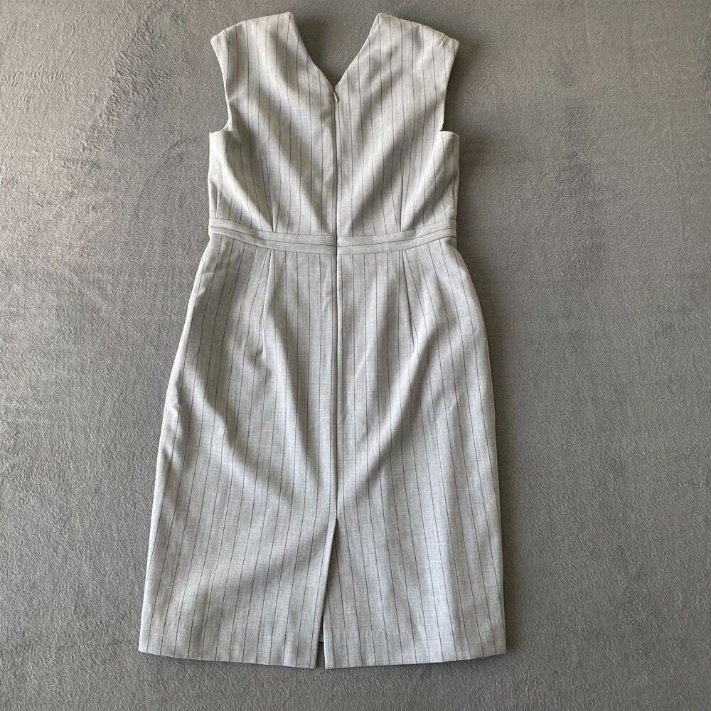 Ann Taylor Gray Sleeveless Dress Size Petite 0
